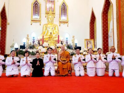 สตจ.อุบลราชธานีเข้าร่วมพิธีบำเพ็ญกุศลปัณรสมาร (15 วัน) ถวายเป็นพระราชกุศล สมเด็จพระนางเจ้าสิริกิติ์ พระบรมราชินีนาถ พระบรมราชชนนีพันปีหลวง วันที่ 7 พฤศจิกายน 2568  ณ วัดศรีอุบลรัตนาราม พระอารามหลวง ตำบลในเมือง อำเภอเมืองอุบลราชธานี จังหวัดอุบลราชธานี