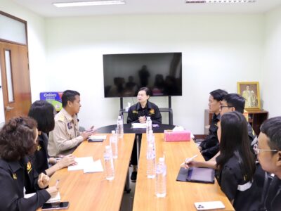 ประชุมหารือ ให้คำแนะนำและหารือแนวทางปฏิบัติในการเบิกจ่ายเงินเพื่อช่วยเหลือผู้ประสบภัยพิบัติกรณีฉุกเฉิน