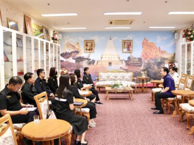 เข้าพบและหารือข้อราชการร่วมกับ นายณรงค์ เทพเสนา ผู้ว่าราชการจังหวัดอุบลราชธานี