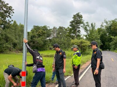 “สำนักตรวจเงินแผ่นดินจังหวัดอุบลราชธานี ตรวจสอบการปฏิบัติตามกฎหมายตามแผนปฏิบัติราชการประจำปีงบประมาณ พ.ศ. ๒๕๖๙ โครงการประกวดราคาจ้างก่อสร้างถนนคอนกรีตเสริมเหล็กสายบ้านศรีสมบูรณ์-บ้านตาดภูขามพร้อมติดตั้งเสาไฟถนนโคนเสาพับได้ โคมไฟแอลอีดีพลังงานแสงอาทิตย์ ขององค์การบริหารส่วนตำบลหนองทันน้ำ อำเภอกุดข้าวปุ้น จังหวัดอุบลราชธานี และโครงการก่อสร้างเสริมผิวถนนแอลฟัลท์ติกคอนกรีต สายทางบ้านพะไล ถึง บ้านนาหนองเชือก ตำบลเจียด พร้อมไฟฟ้านวัตกรรม ของเทศบาลตำบลนครโพธิ์ไทร อำเภอโพธิ์ไทร จังหวัดอุบลราชธานี”